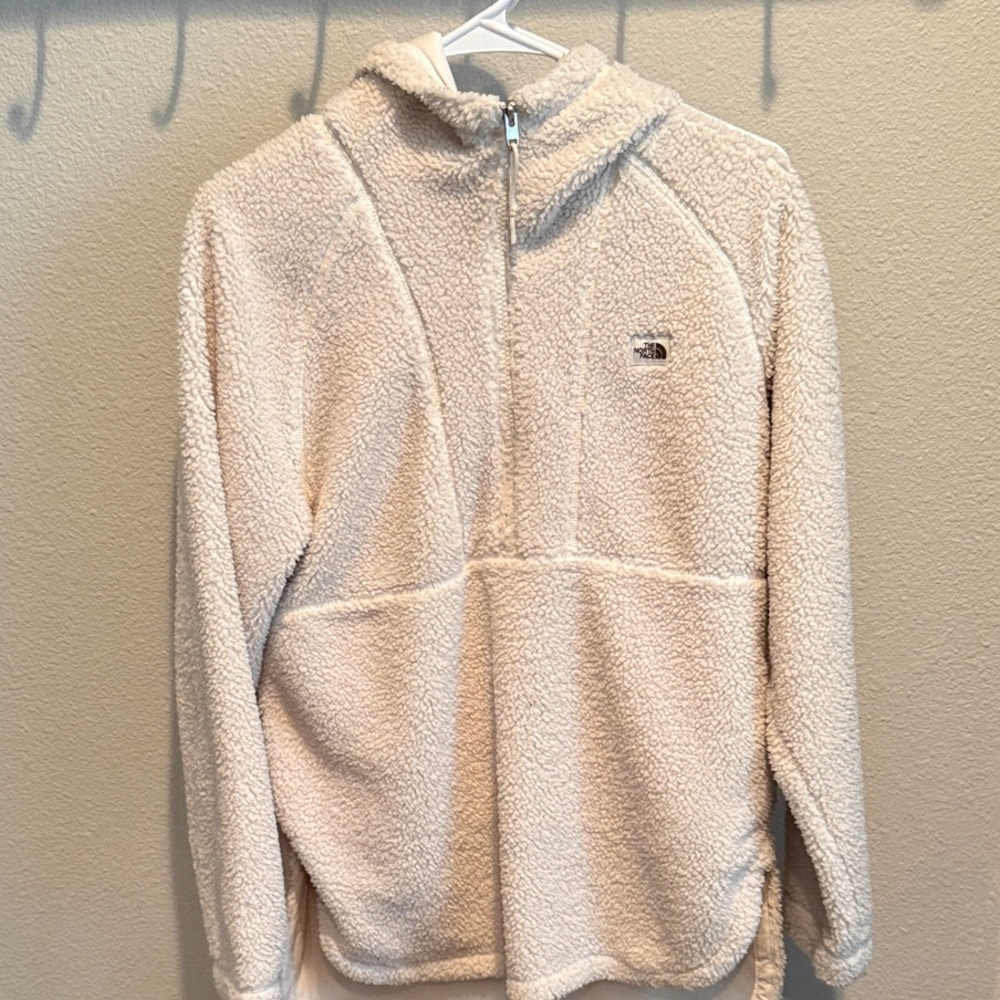 The North Face Ridge Fleece Tunic in Gardenia White